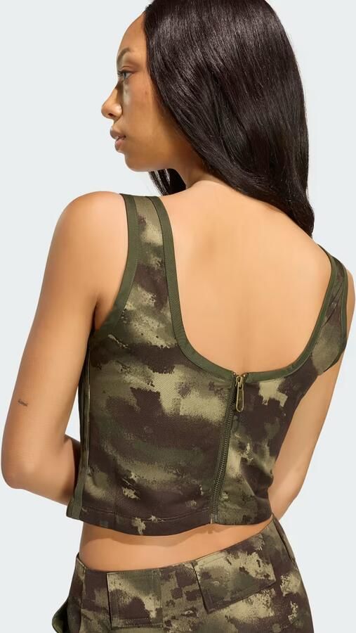 Adidas Camo Corset Top - Foto 4