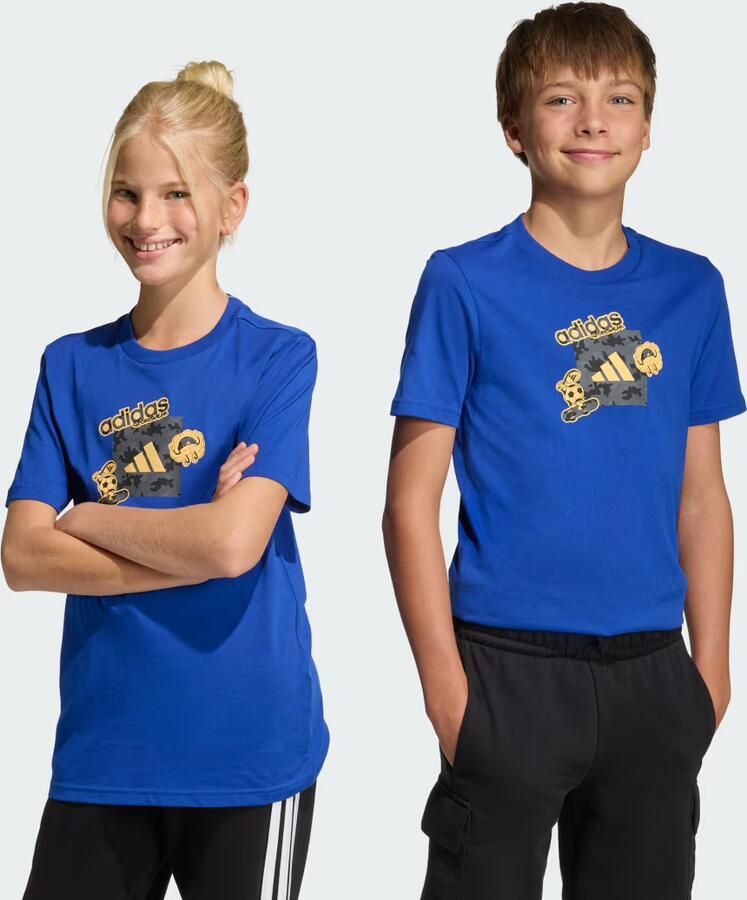 Adidas T-shirt Korte Mouw Camo Train