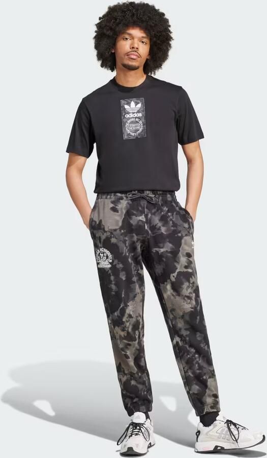 Adidas Camo Label T-shirt Zwart- Heren Zwart - Foto 5