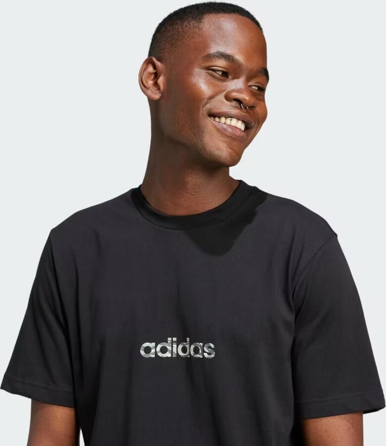 Adidas Sportswear T-shirt M C CAMO LIN T