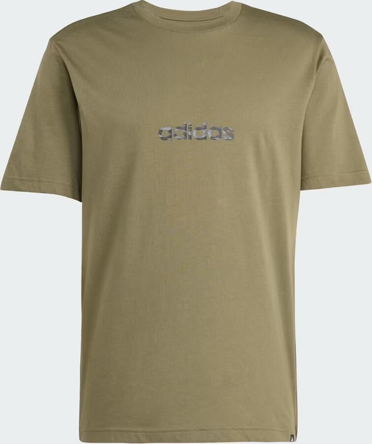 Adidas Sportswear T-shirt M C CAMO LIN T - Foto 2