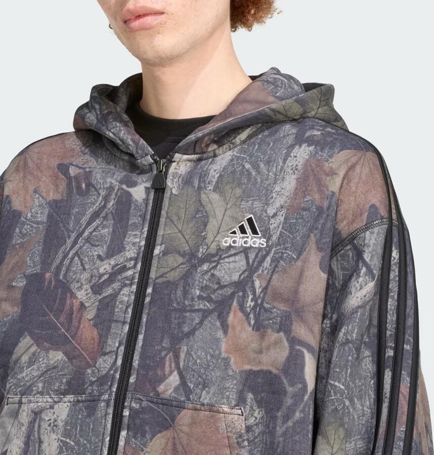 Adidas Camo met Capuchon Lange ritssluiting - Foto 3