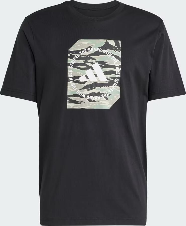 Adidas T-shirt Korte Mouw Camo Shape Graphic - Foto 3