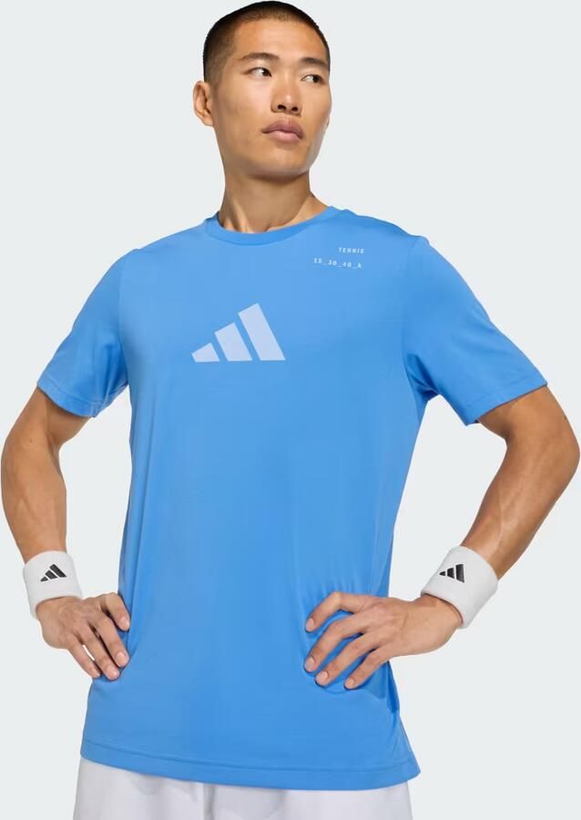 Adidas Category Graphic Tennis-T-shirt - Foto 3