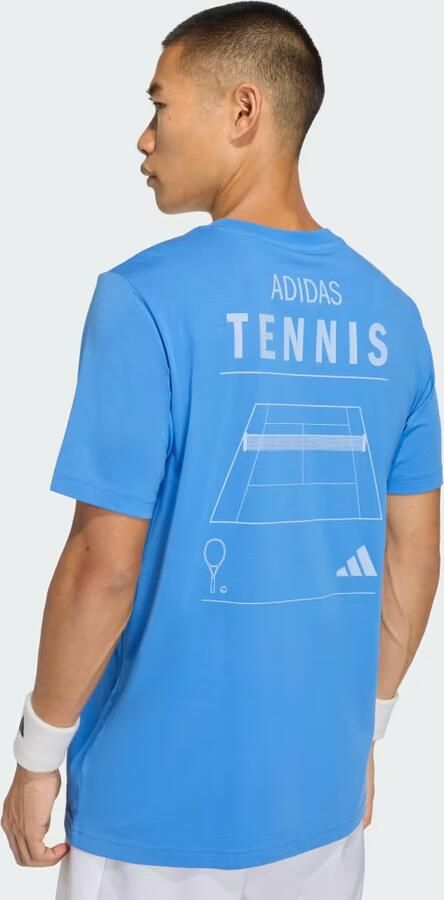 Adidas Category Graphic Tennis-T-shirt - Foto 4