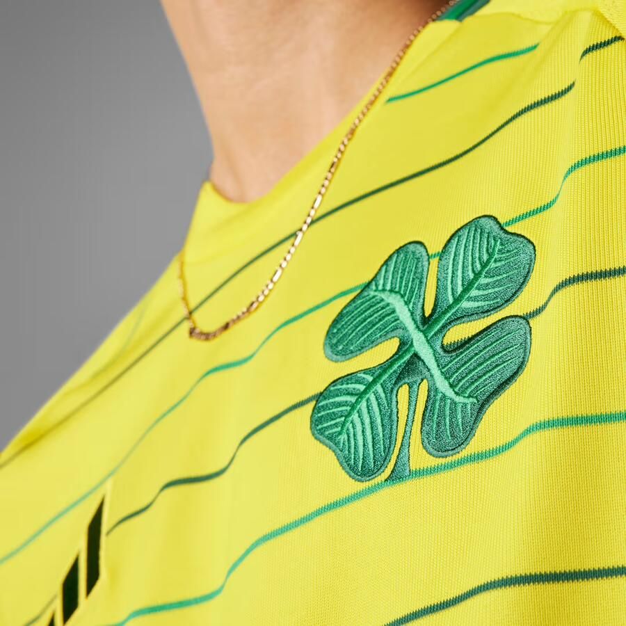 Adidas Celtic 2024 25 Away Shirt Team Yellow- Heren Team Yellow - Foto 4