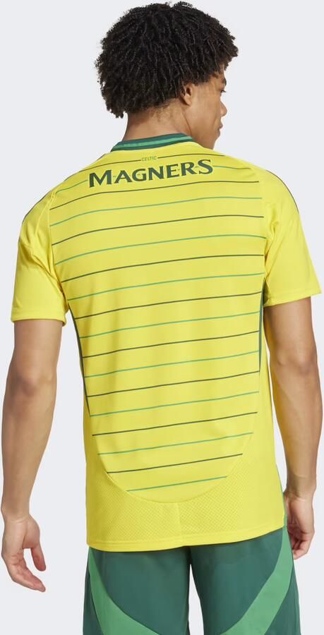 Adidas Celtic 2024 25 Away Shirt Team Yellow- Heren Team Yellow - Foto 6