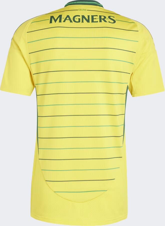 Adidas Celtic 2024 25 Away Shirt Team Yellow- Heren Team Yellow - Foto 4