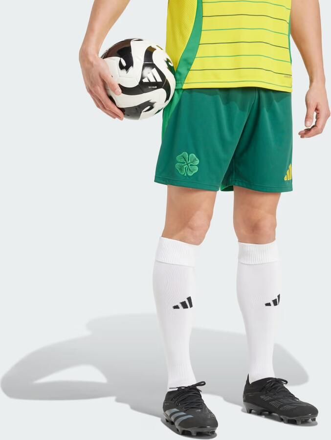 Adidas Celtic 2024 25 Away Shorts Team Dark Green- Heren Team Dark Green - Foto 5