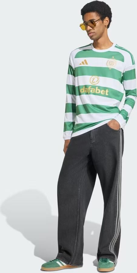 Adidas Celtic FC 2026 27 Long Sleeve Home Shirt Wit- Heren Wit - Foto 6