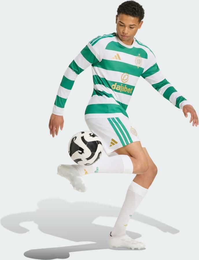 Adidas Celtic FC 2026 27 Home Shorts Wit- Heren Wit - Foto 3