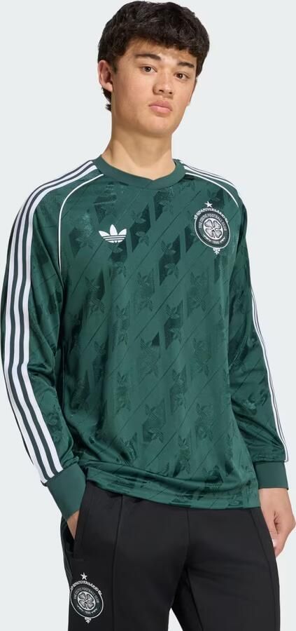 Adidas Celtic Fc Originals Voetbalshirt Met Lange Mouwen Groen- Heren Groen - Foto 2