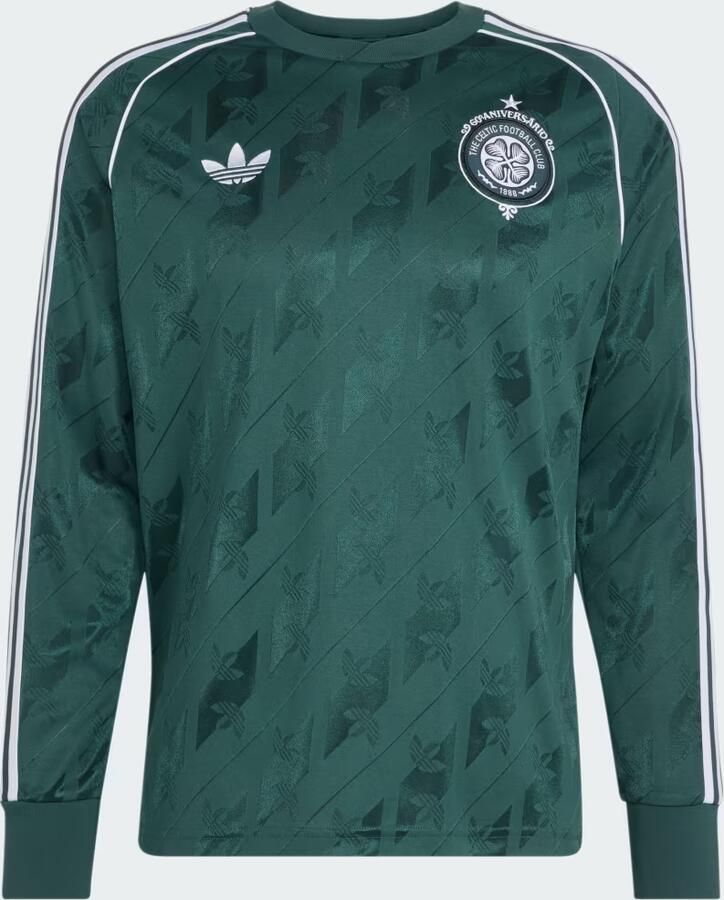 Adidas Celtic Fc Originals Voetbalshirt Met Lange Mouwen Groen- Heren Groen - Foto 4