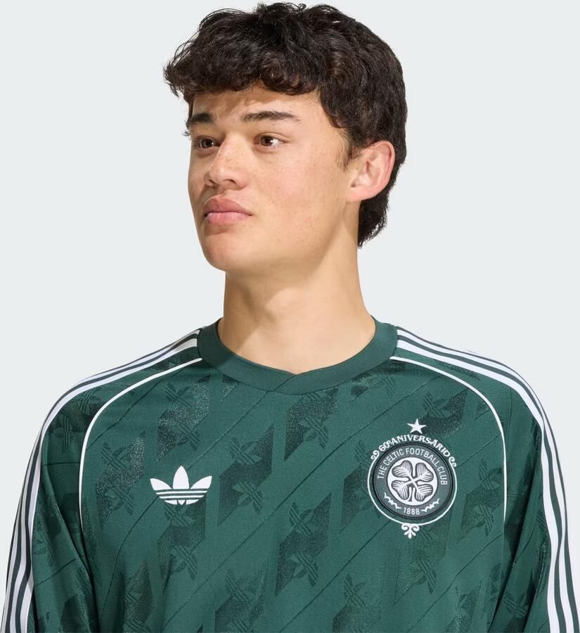 Adidas Celtic Fc Originals Voetbalshirt Met Lange Mouwen Groen- Heren Groen - Foto 3