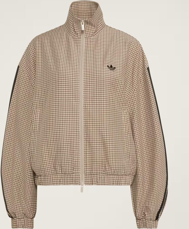 Adidas Originals Slim fit sweatjack met gestikt logo model 'CHECKS' - Foto 5