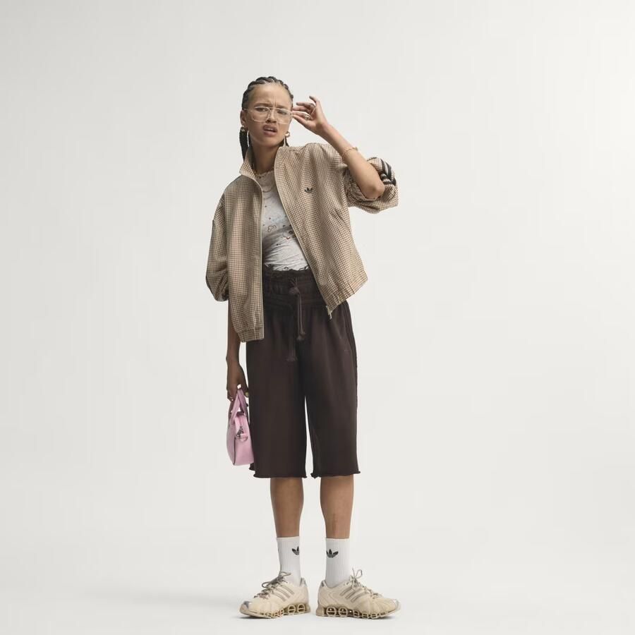 Adidas Originals Slim fit sweatjack met gestikt logo model 'CHECKS' - Foto 2