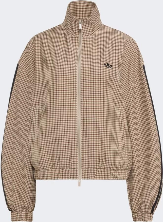 Adidas Originals Slim fit sweatjack met gestikt logo model 'CHECKS' - Foto 2