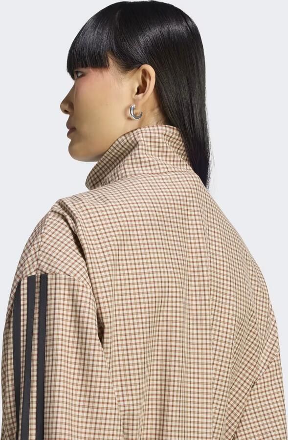 Adidas Originals Slim fit sweatjack met gestikt logo model 'CHECKS' - Foto 6