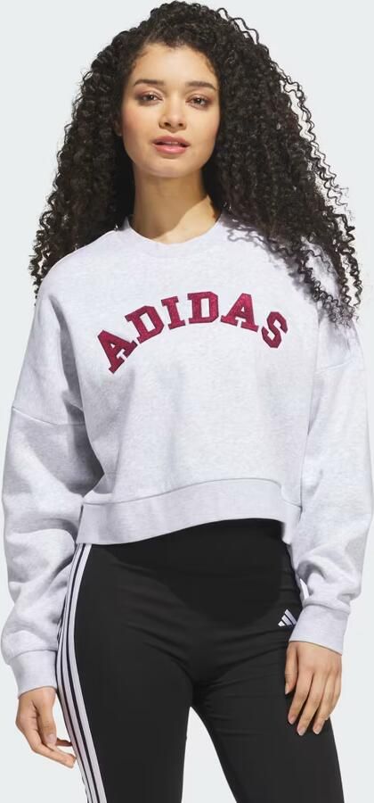 Adidas Sportswear Sweatshirt met contrasterende logo-opschrift