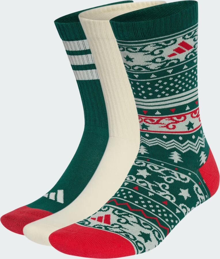 Adidas CHRISTMAS GRAPHIC SOKKEN 3 PAAR
