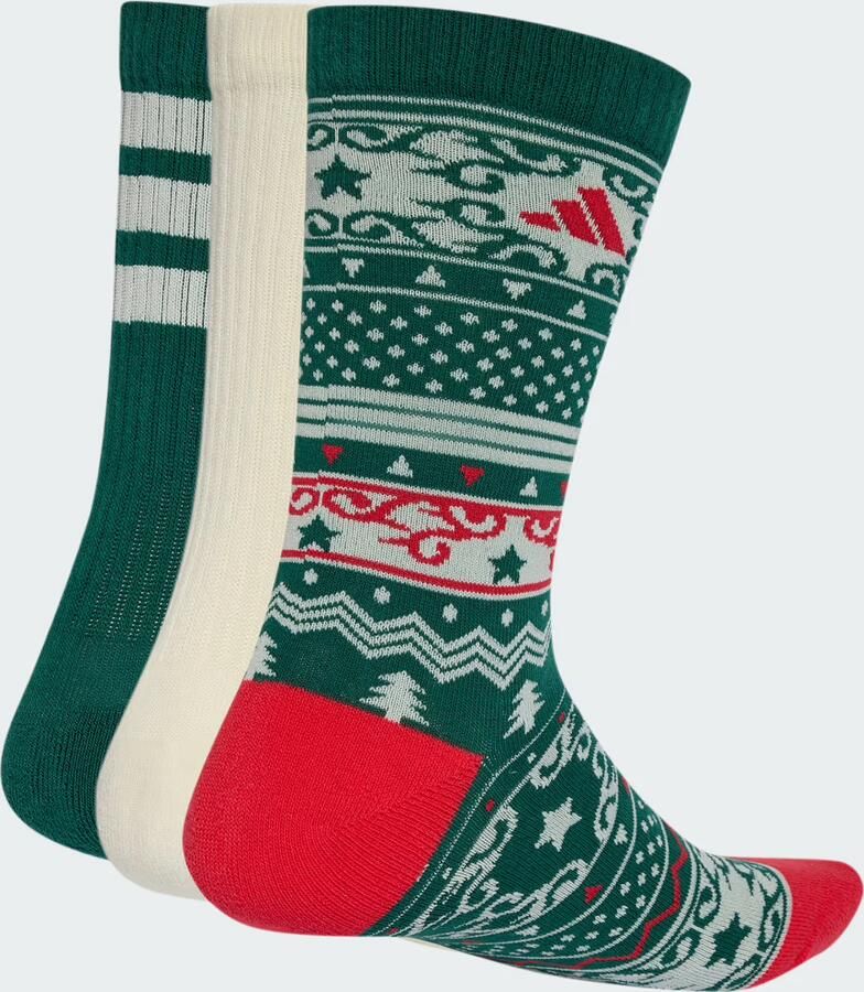 Adidas CHRISTMAS GRAPHIC SOKKEN 3 PAAR - Foto 3