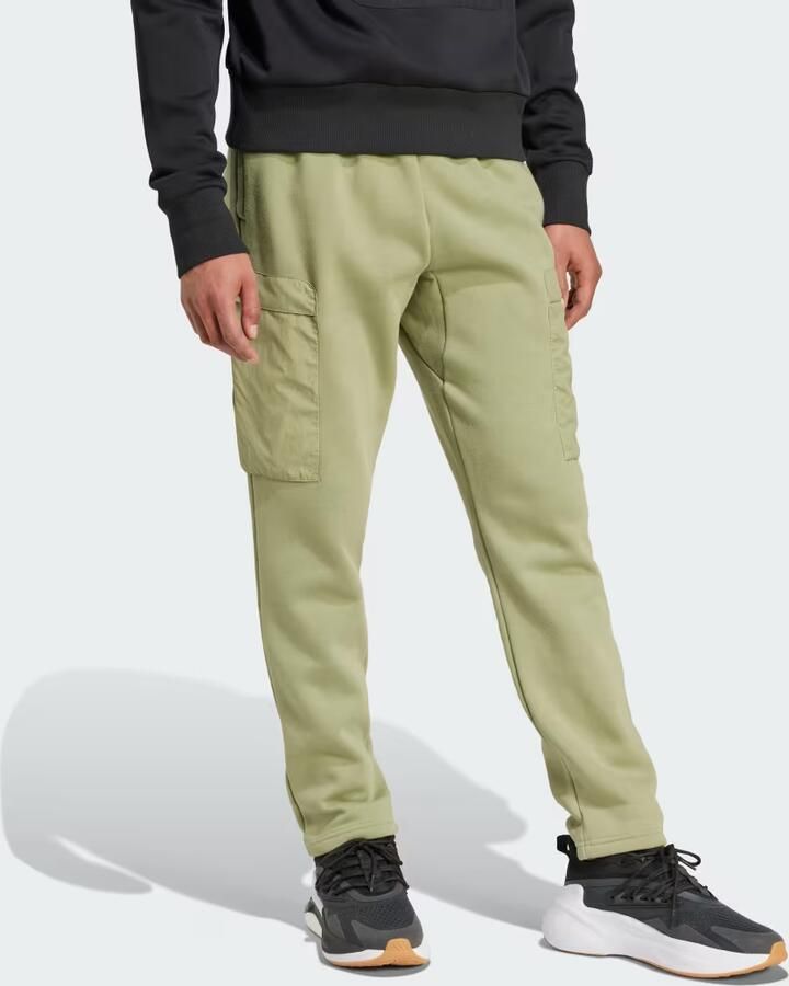 Adidas City Escape Fleece Broek Groen- Heren Groen - Foto 2