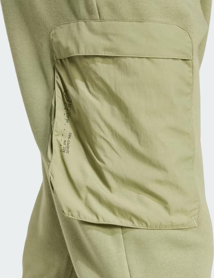 Adidas City Escape Fleece Broek Groen- Heren Groen - Foto 3