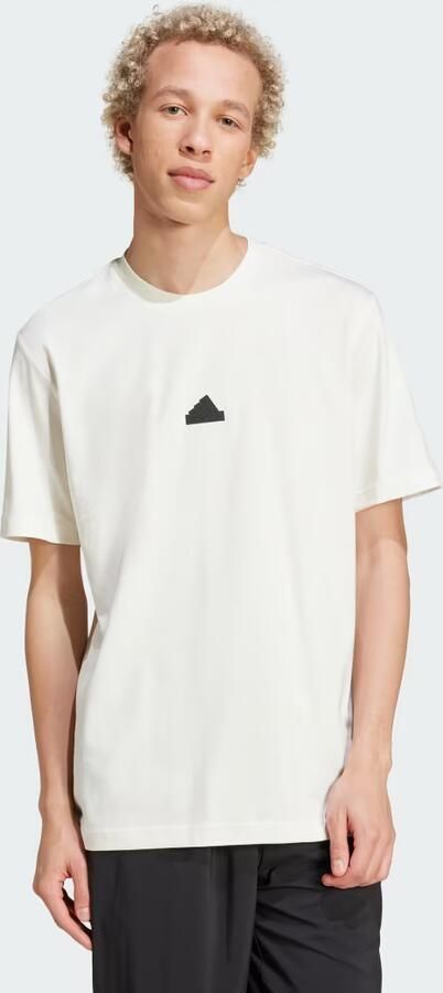 Adidas City Escape Graphic T-shirt Wit- Heren Wit