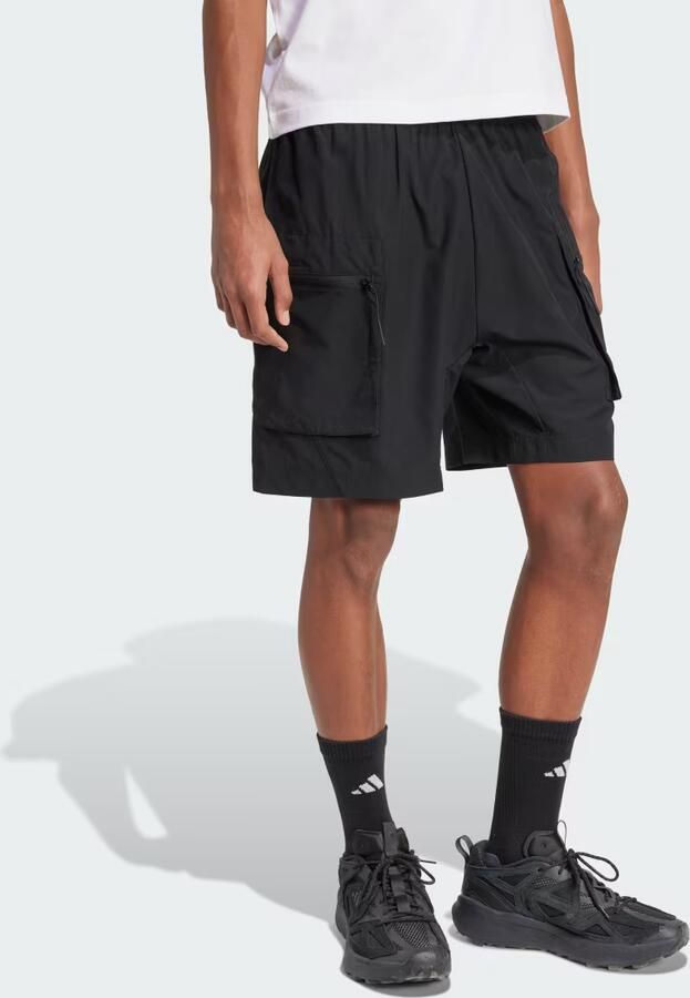 Adidas City Escape Woven Short Zwart- Heren Zwart - Foto 3