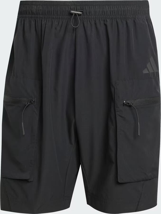 Adidas City Escape Woven Short Zwart- Heren Zwart - Foto 2