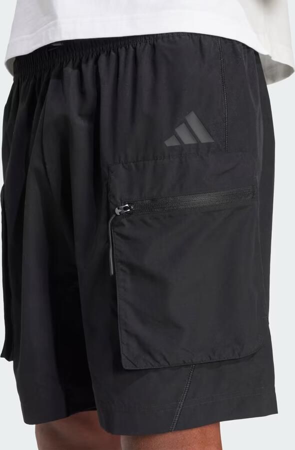 Adidas City Escape Woven Short Zwart- Heren Zwart - Foto 4