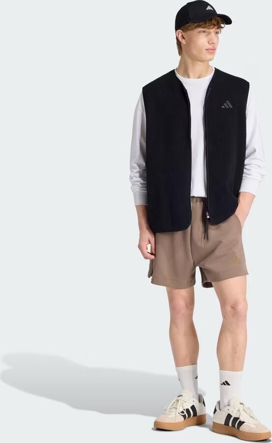 Adidas City Tech 3 Stripes High Pile Fleece Bodywarmer - Foto 4