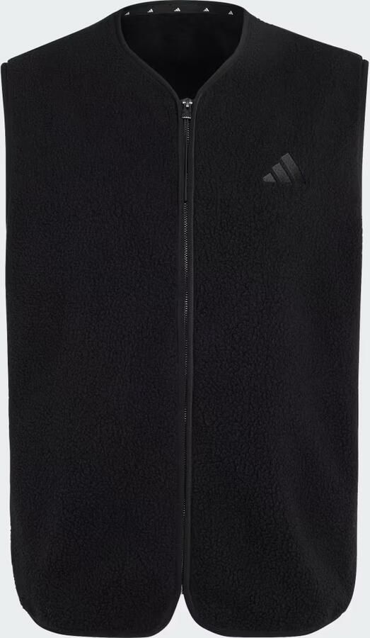 Adidas City Tech 3 Stripes High Pile Fleece Bodywarmer - Foto 5