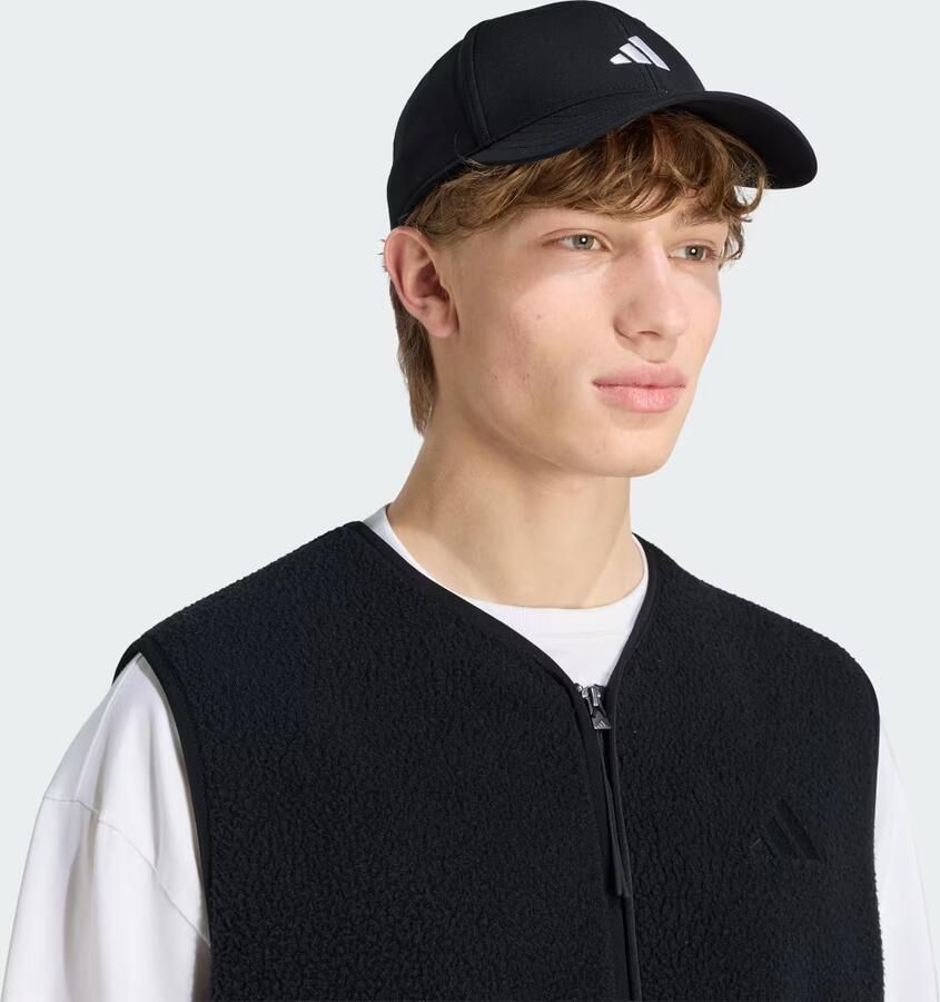 Adidas City Tech 3 Stripes High Pile Fleece Bodywarmer - Foto 3