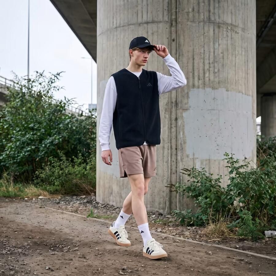 Adidas City Tech 3 Stripes High Pile Fleece Bodywarmer - Foto 2