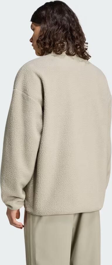Adidas City Tech 3 Stripes High Pile Fleece Full Zip - Foto 6