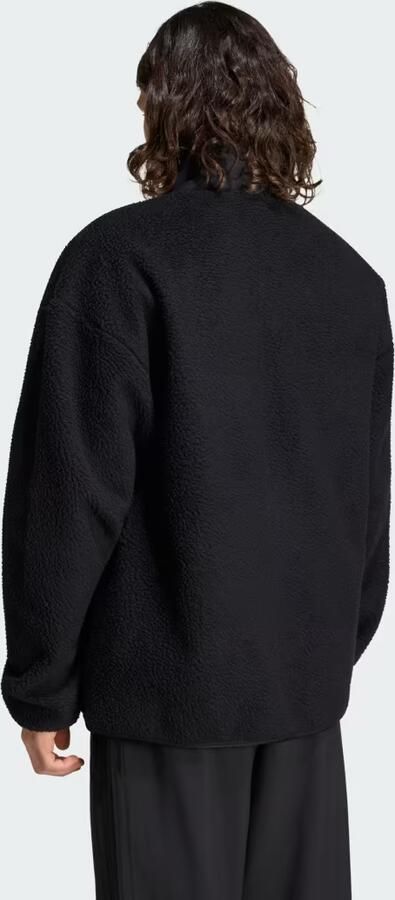 Adidas City Tech 3 Stripes High Pile Fleece Full Zip - Foto 6
