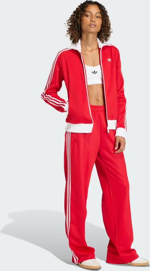 Adidas Originals Classic Track Top Rood- Dames Rood - Foto 6