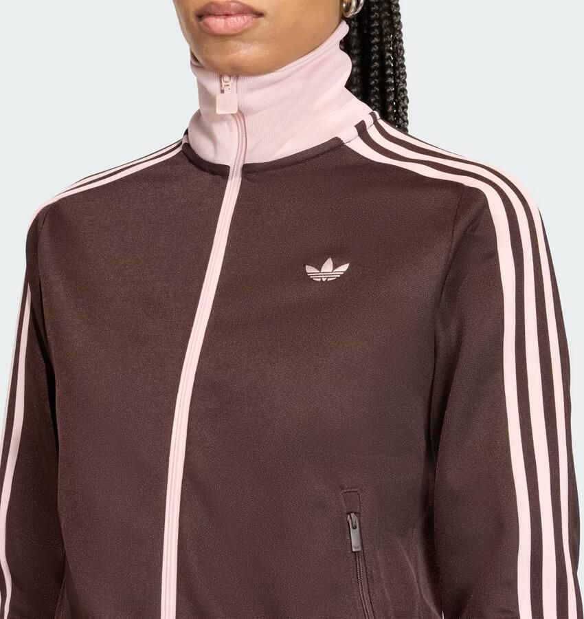 Adidas Originals Classic Track Top Bruin- Dames Bruin - Foto 4