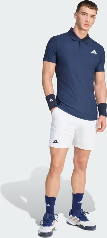 Adidas Polo Shirt Korte Mouw Climacool+ Airchill Freelift - Foto 5