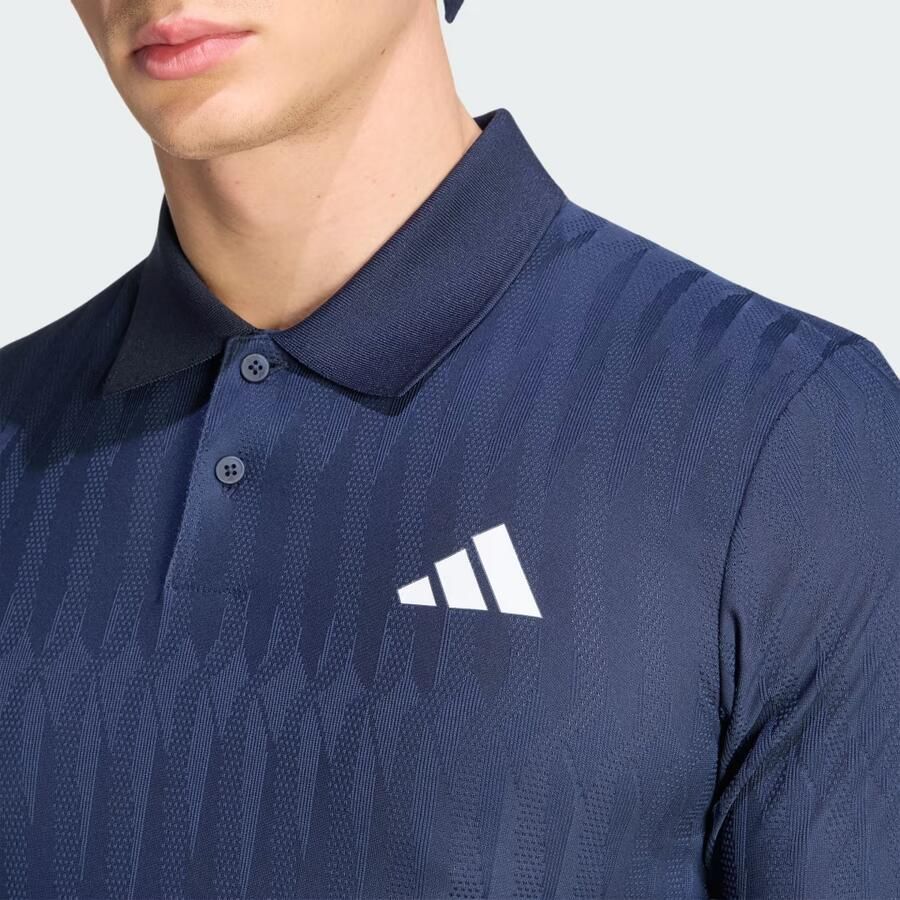 Adidas Polo Shirt Korte Mouw Climacool+ Airchill Freelift - Foto 2