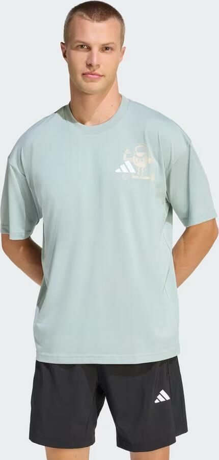 Adidas CLIMACOOL FUN TRAINING Graphic T-shirt