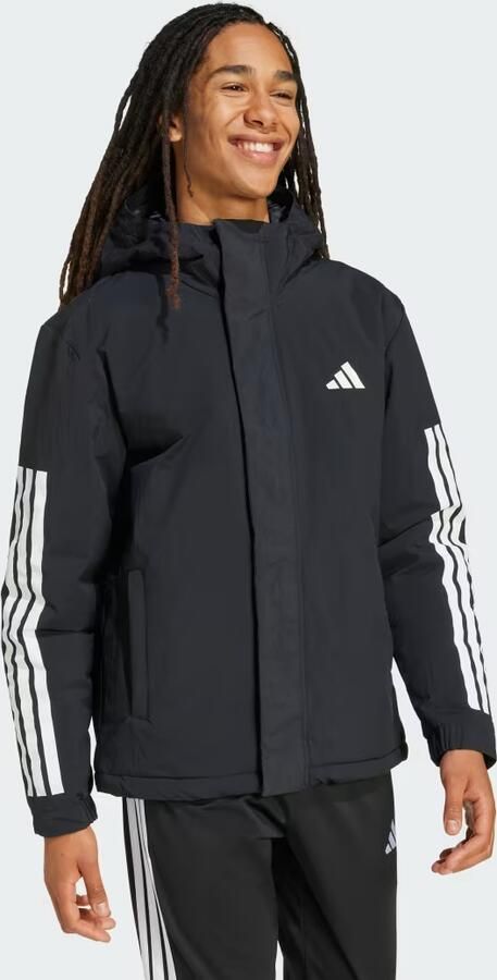 Adidas Climawarm 3-Stripes Geïsoleerd Capuchonjack - Foto 6