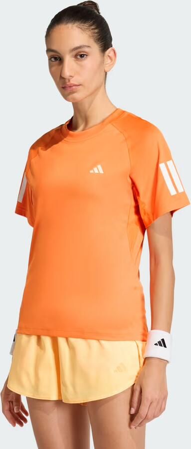 Adidas Club 3-Stripes Tennis Climacool T-shirt