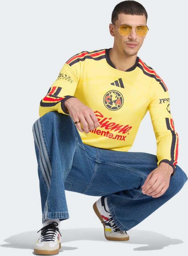 Adidas Club America 26 27 Longsleeve Thuisshirt - Foto 4