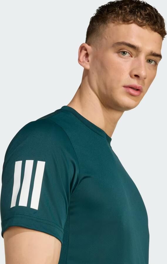 Adidas Club Tennis Climacool 3-Stripes T-shirt - Foto 4