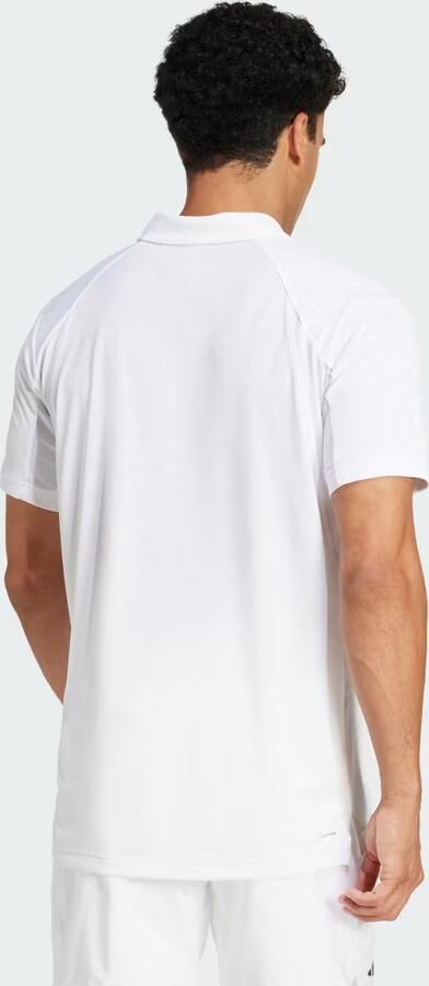 Adidas Club Tennis Poloshirt Wit- Heren Wit - Foto 5