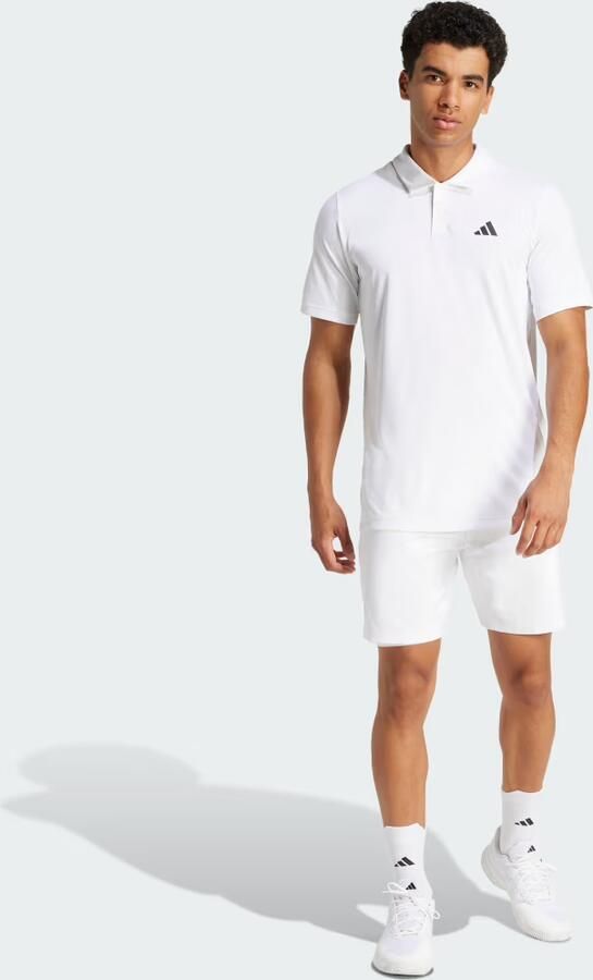 Adidas Club Tennis Poloshirt Wit- Heren Wit - Foto 3
