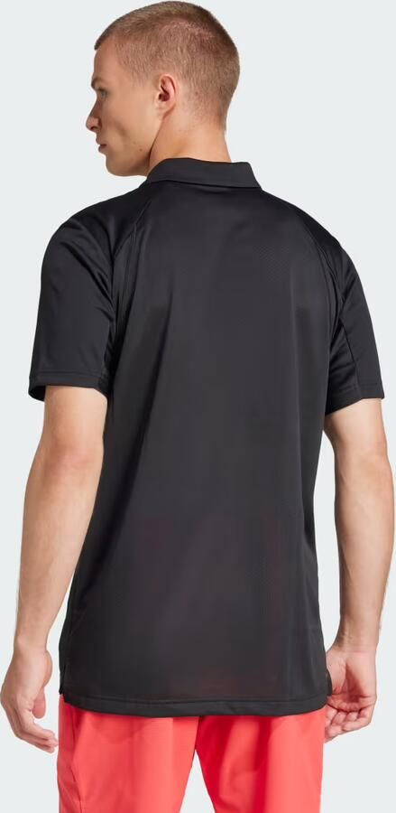 Adidas Club Tennis Poloshirt Zwart- Heren Zwart - Foto 4