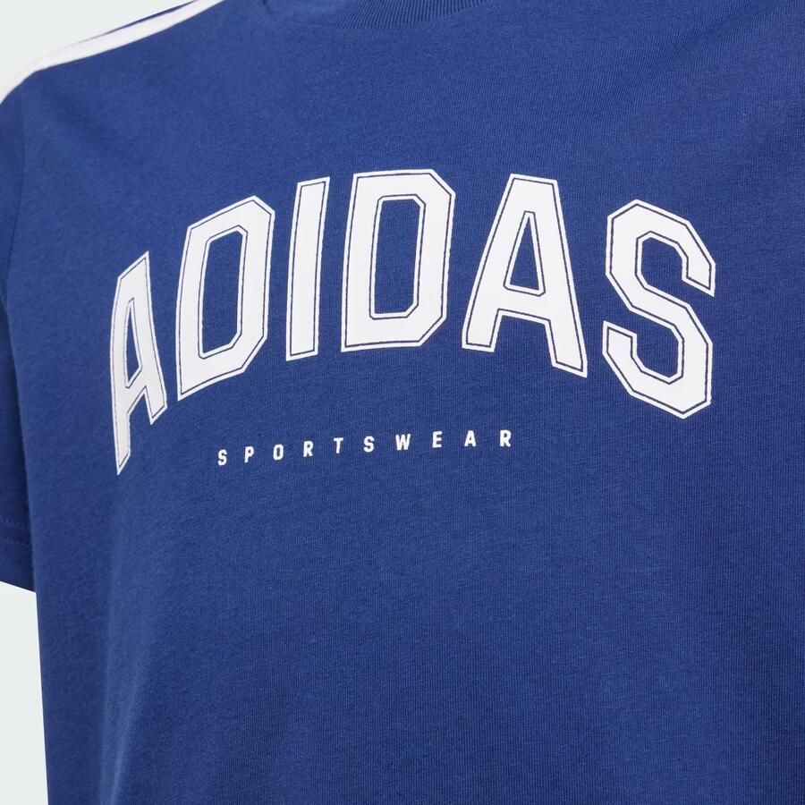 Adidas T-shirt Korte Mouw Codes Collegiate Graphic T-Shirt Kids - Foto 2